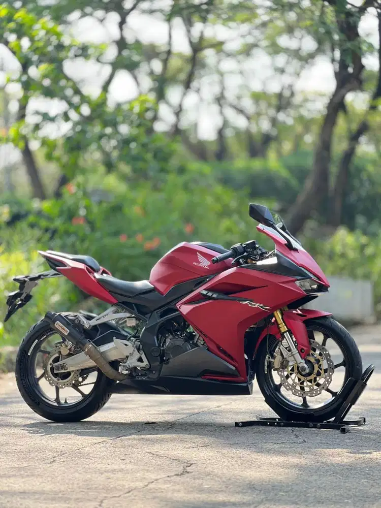 HONDA NEW CBR250RR NON ABS 2019 MERAH DOFF KM LOW SUPER GRESS