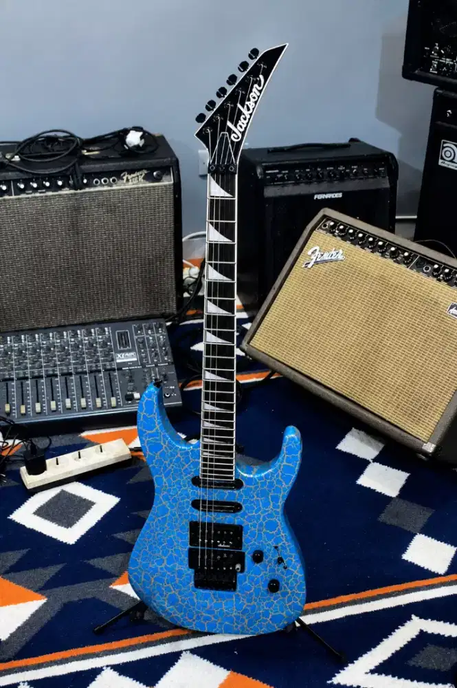 Jackson X Series Soloist SL3X DX Frost Byte Crackle
