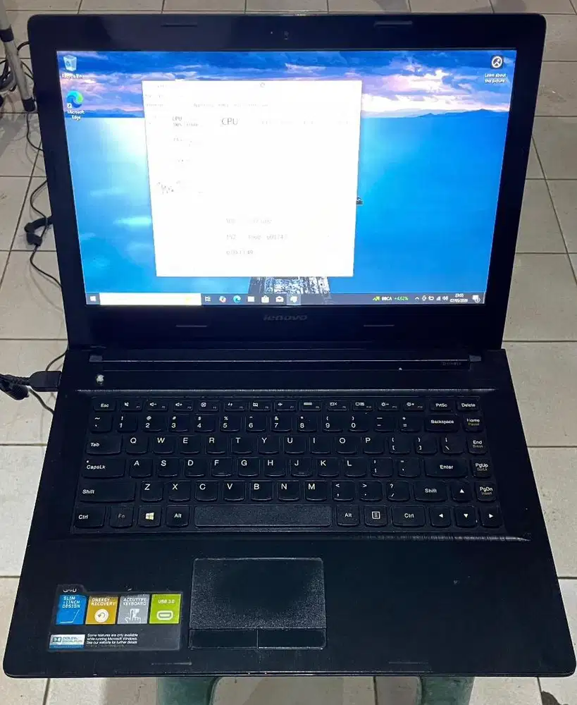 Lenovo G40-30, Intel Coleron N2840, Ram 8 GB, HDD 500 GB
