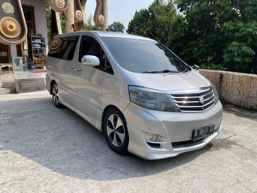Toyota Alphard 2.4G 2006 Mudin bisa tukar tambah sekoto badas kediri
