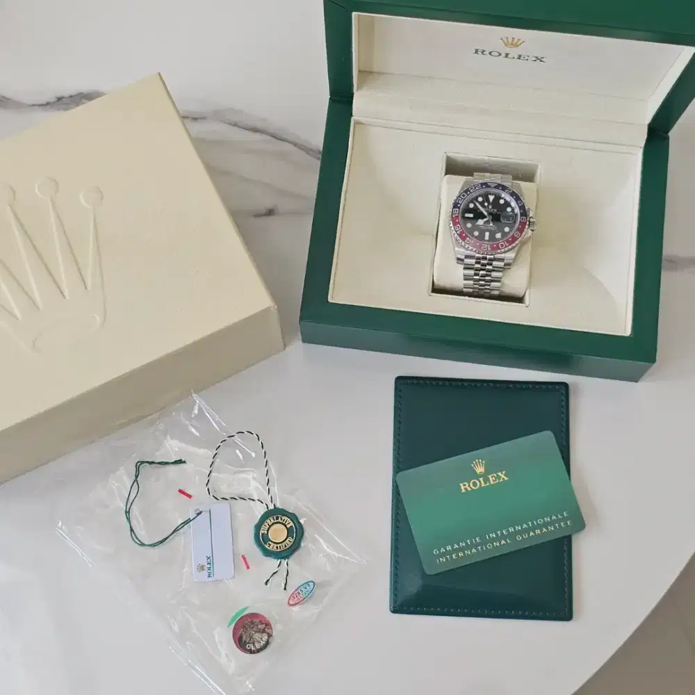 Jam Tangan Rolex GMT Master II Pepsi Clean V3