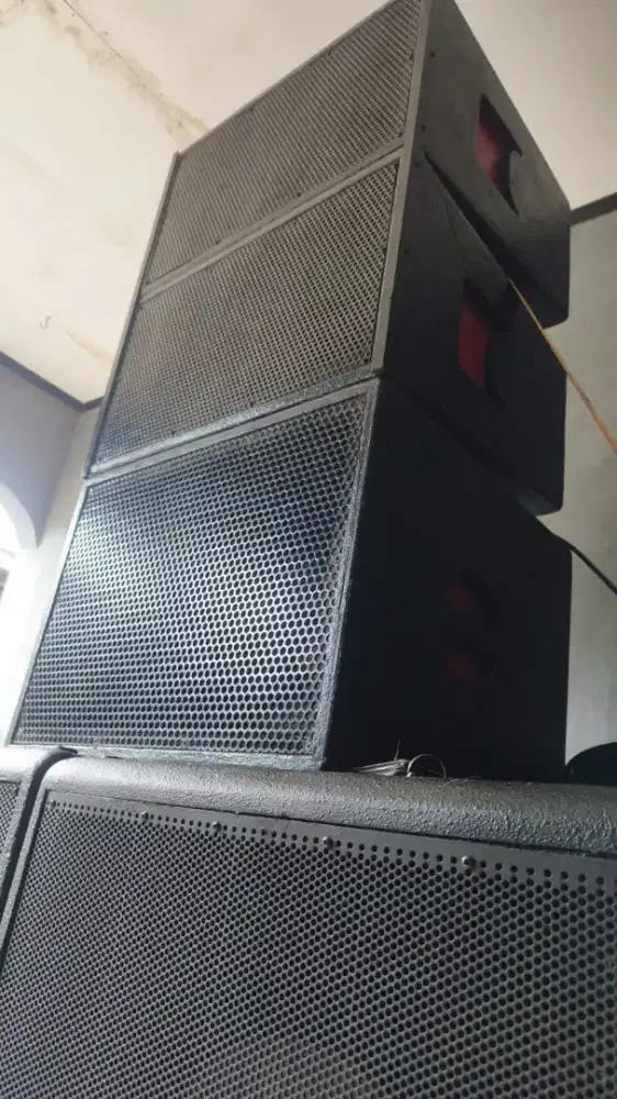 Speaker Buat Midle, 12 dan line array 10+tweeter