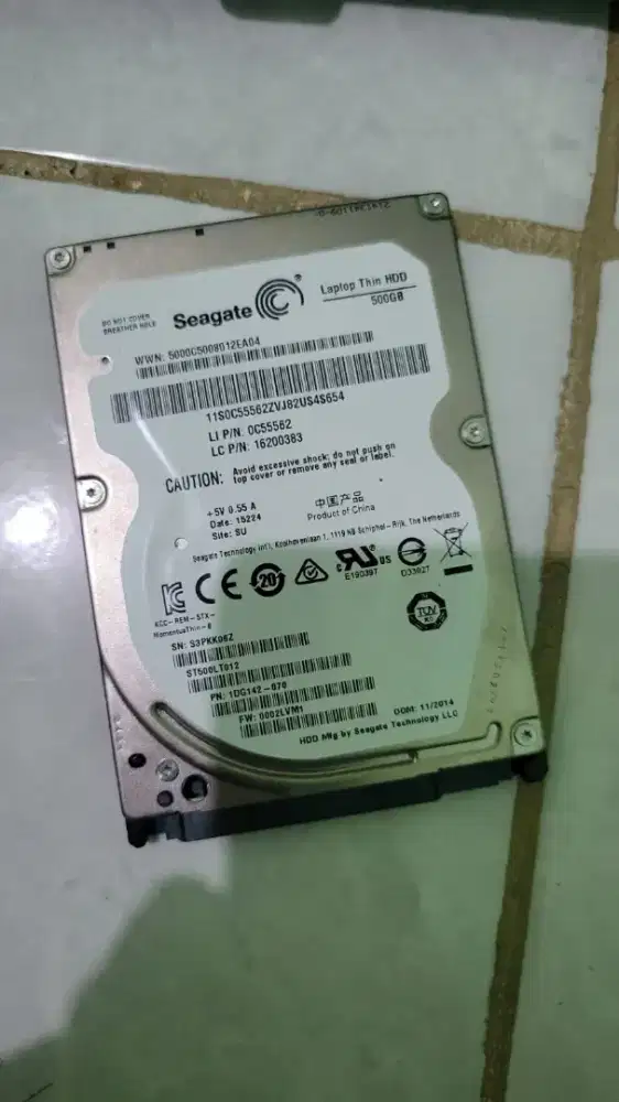 Harddisk laptop 2.5 inch 500gb copotan