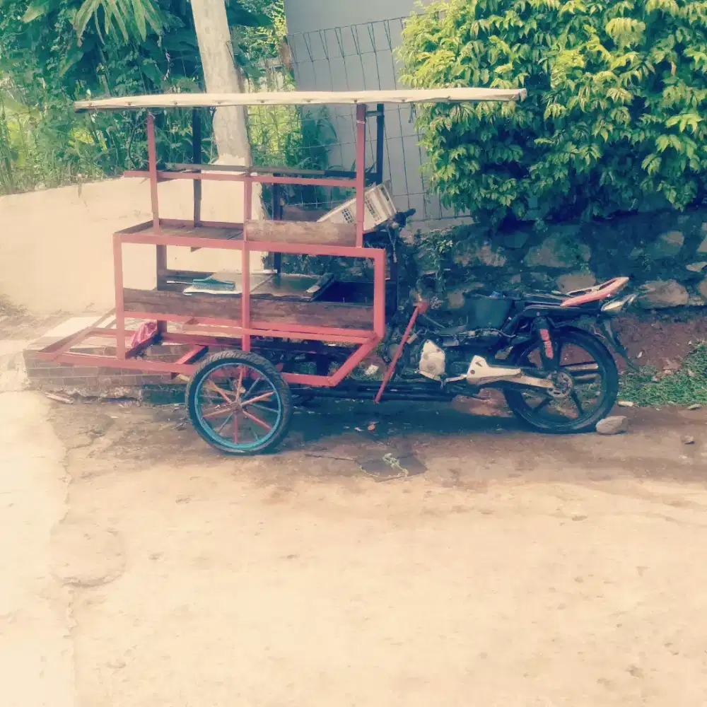 jual gerobak motor sayur
