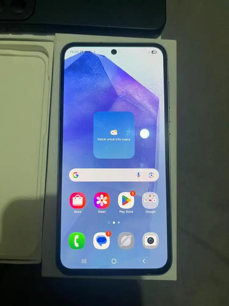 Samsung A55 Black 5G 12/256GB SEIN Lengkap