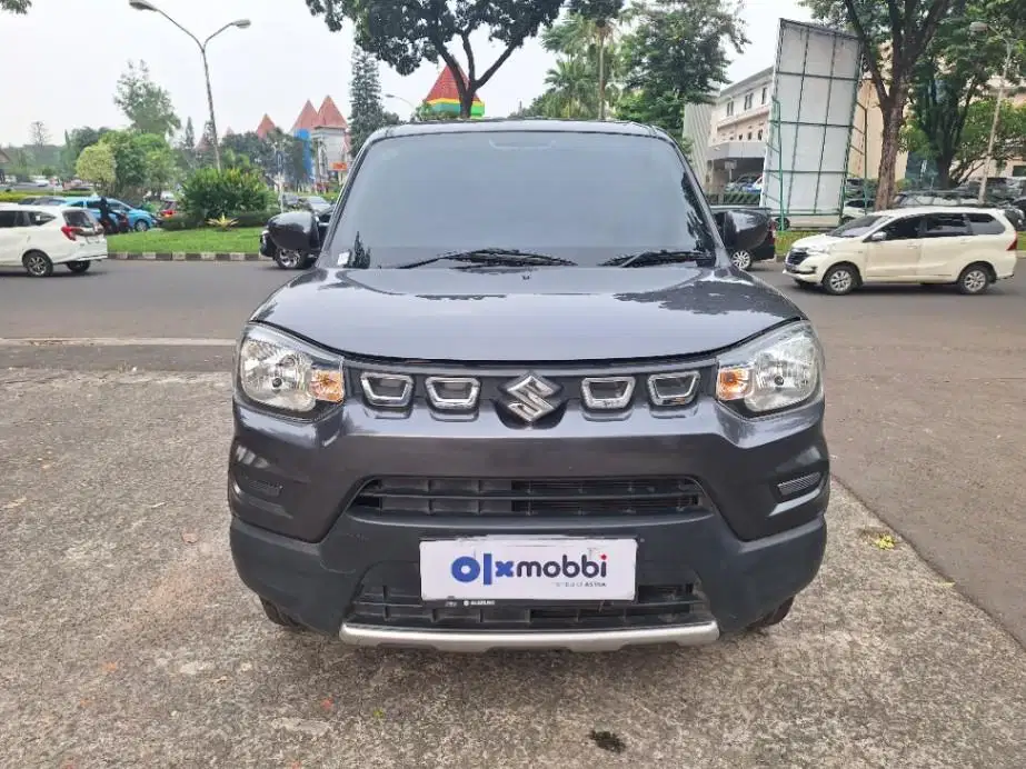 DP MURAH Suzuki S-Presso 1.0 Bensin-MT 2022 Abu-Abu CVDID