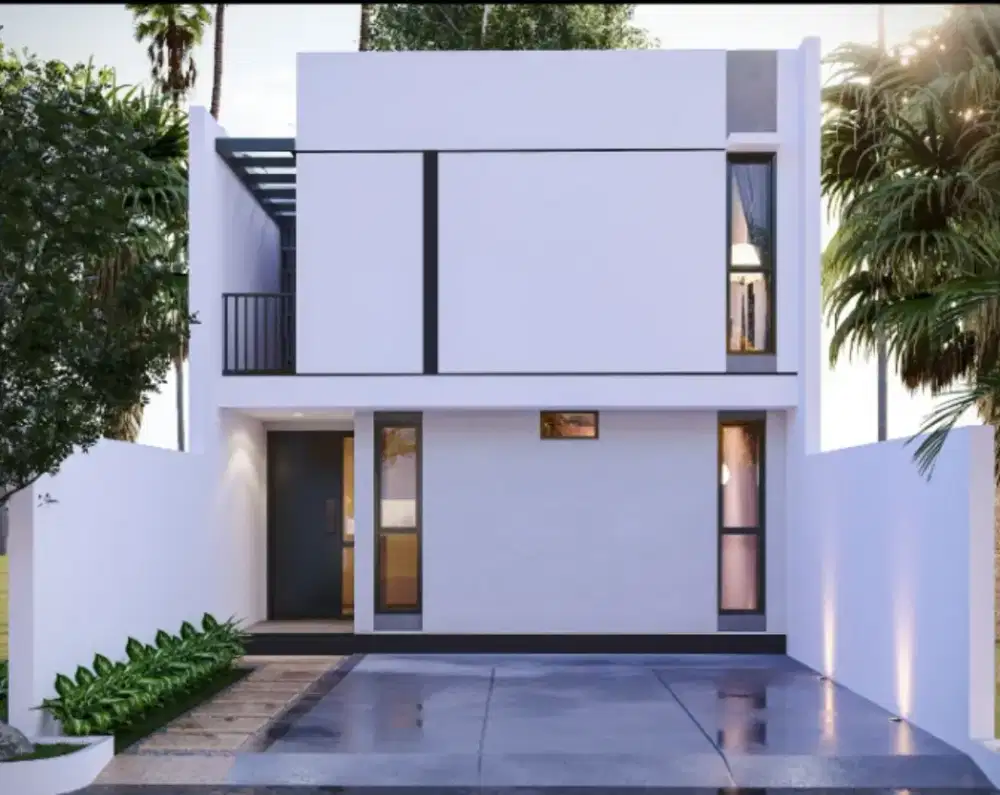 Di Jual Rumah Modern 2 Lantai Bambu Apus - Hanya 2 Menit ke tol JORR