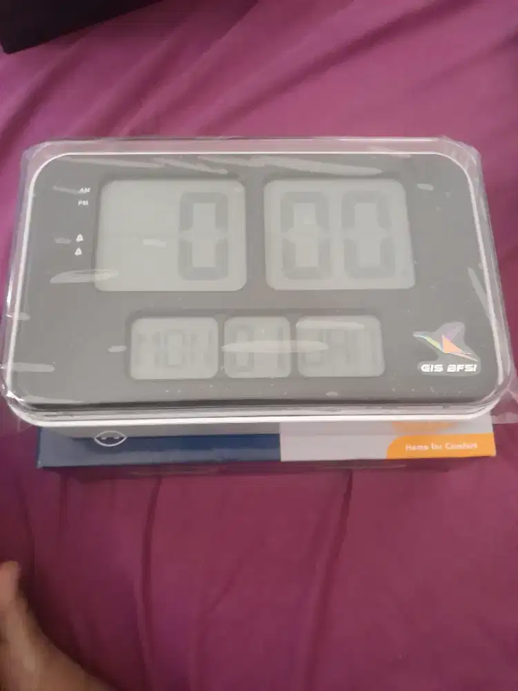 Jam Digital Flip LED Aesthetic Besar Like New