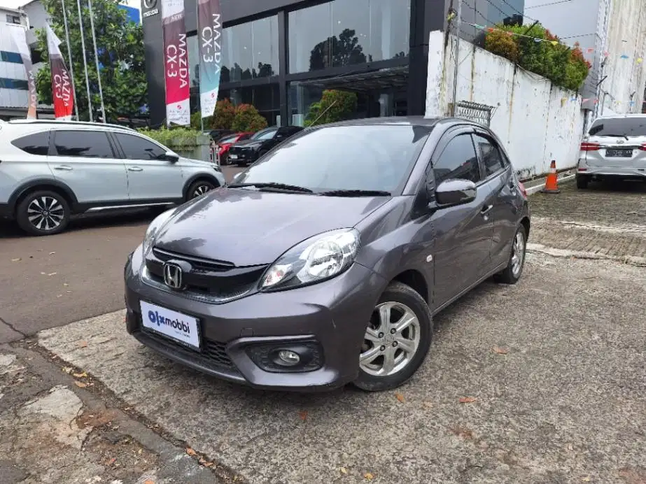 DP MURAH Honda Brio Satya 1.2 E Bensin-AT 2016 Abu CSADD
