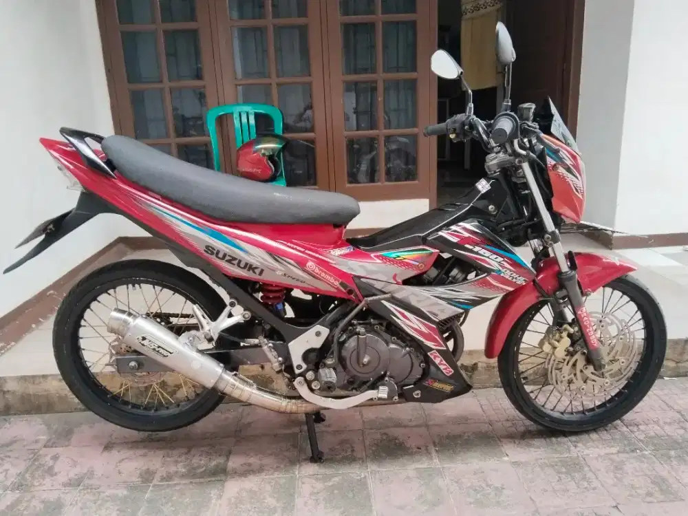 SUZUKI SATRIA FU FACELIFT 2013 SS LENGKAP MESIN BODY OK