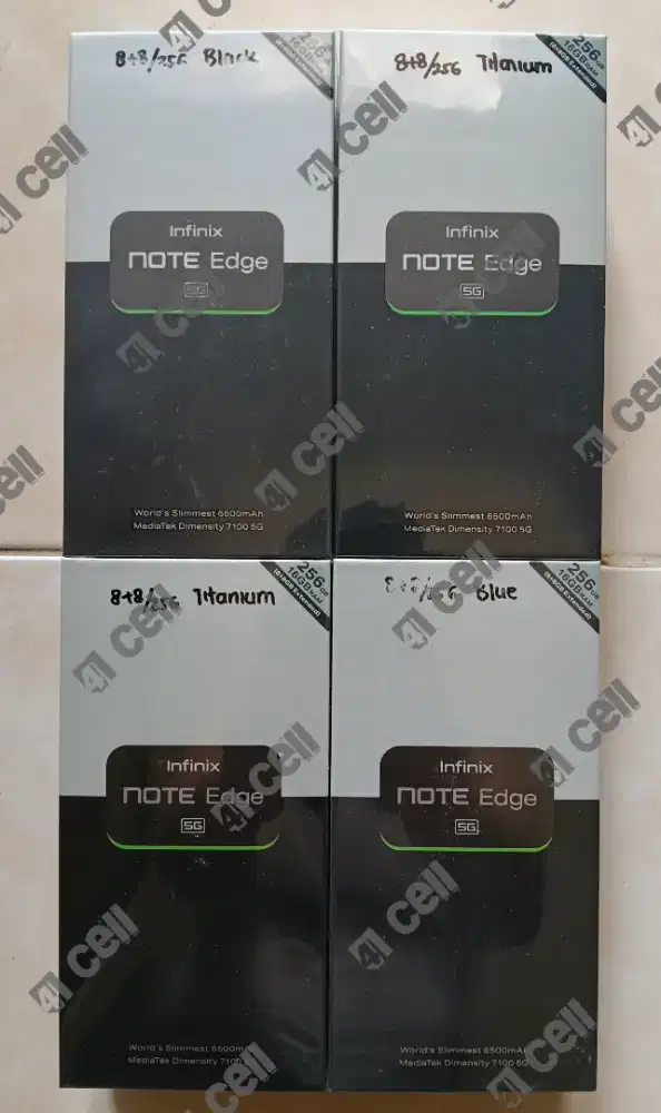 Infinix note edge 5G ram 8+8/256 100% baru Termurah