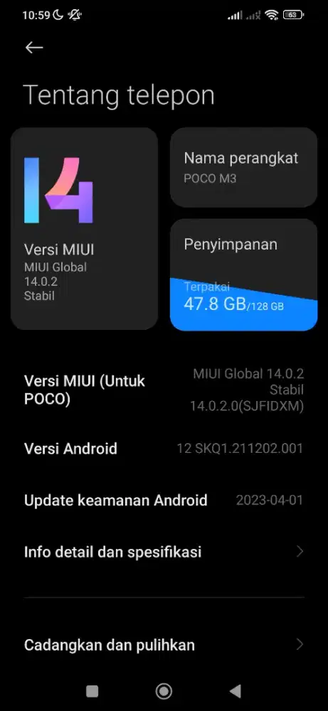 POCO M3 6/128GB