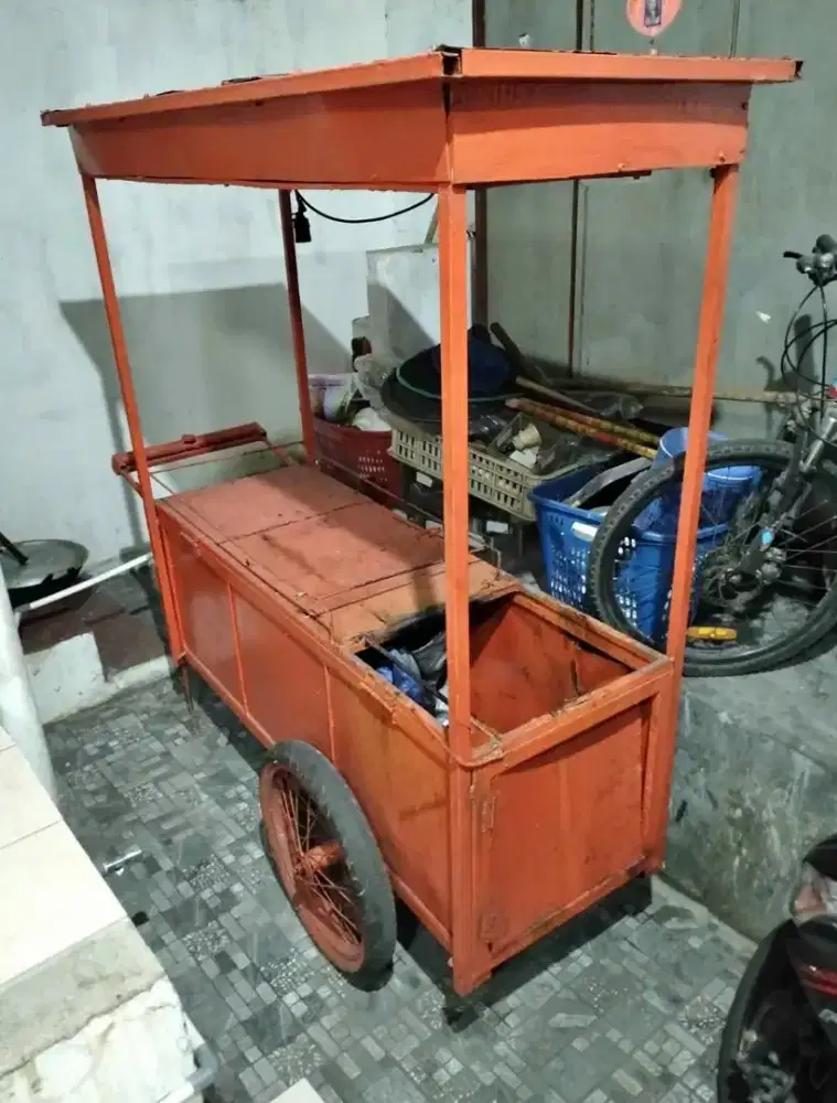Jual Cepat Gerobak Buat Jualan Makanan Besi Jakarta Timur