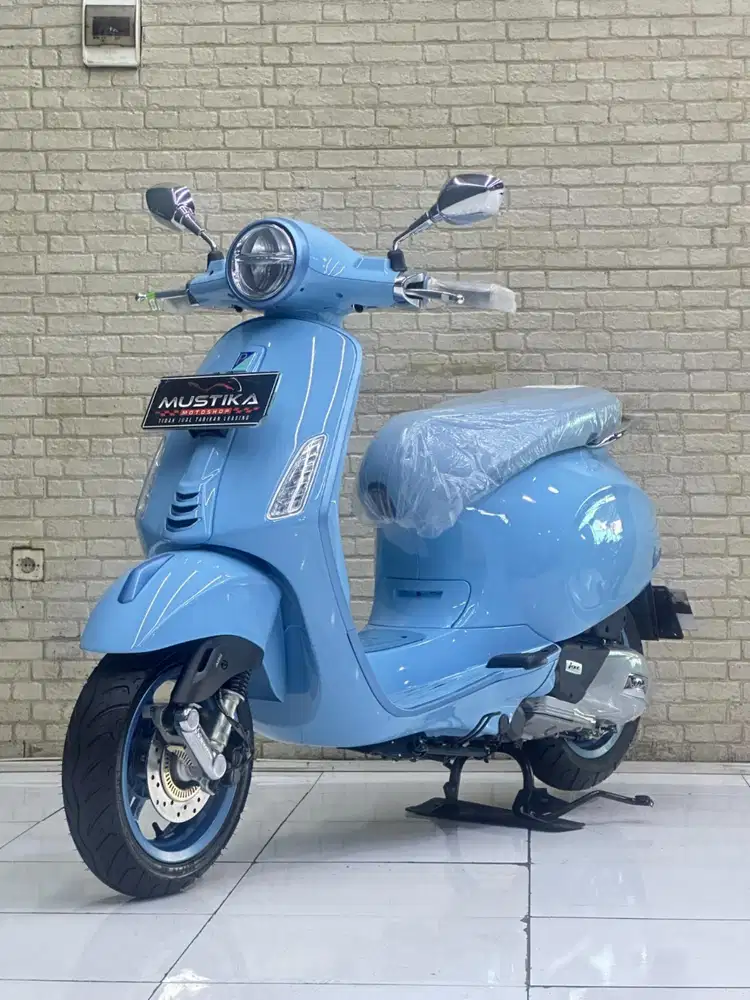 0 KILOMETER‼️Vespa Primavera S150 ABS 2025 Blue New Condition