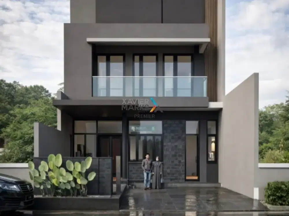 Dijual Rumah Baru Modern di Cluster Hill, Araya Malang