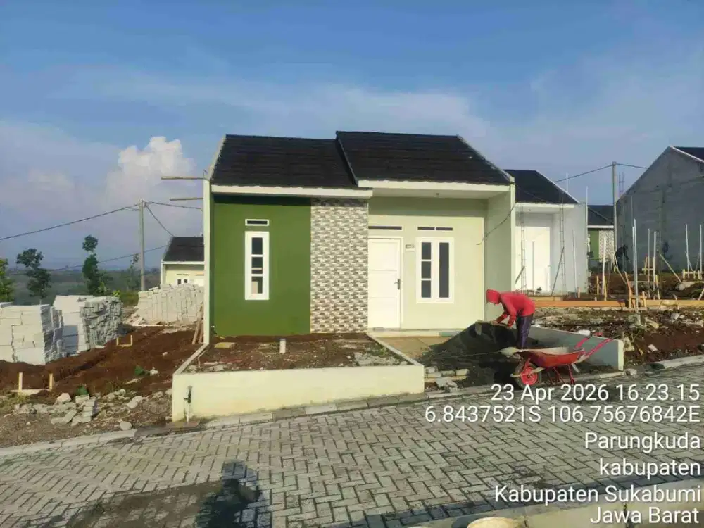 Rumah Subsidi Cicilan 1 Juta, Hanya 3 Menit ke Stasiun Kereta / KRL