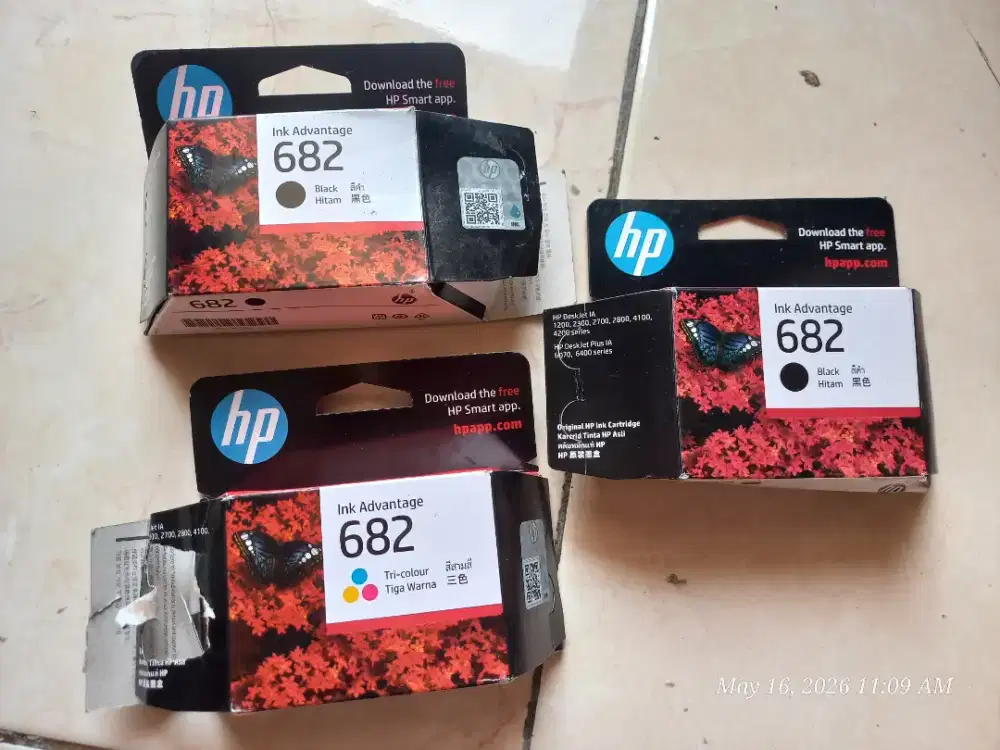 Cartridge HP 682 bekas ori