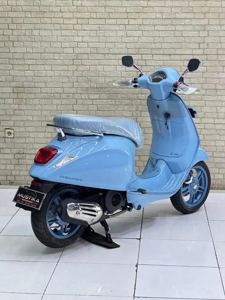 0 KILOMETER‼️Vespa Primavera S150 ABS 2025 Blue New Condition