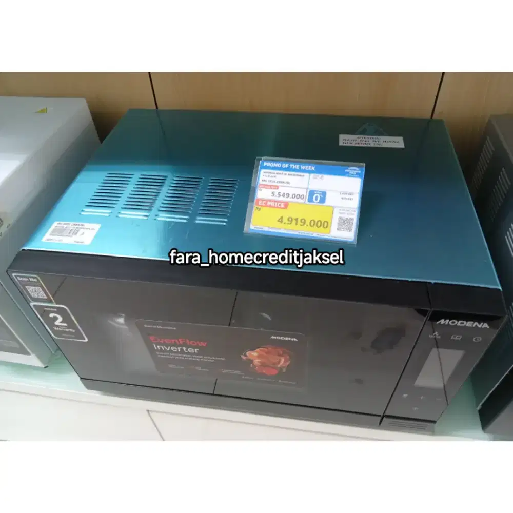 Modena Built in Microwave 31L Black