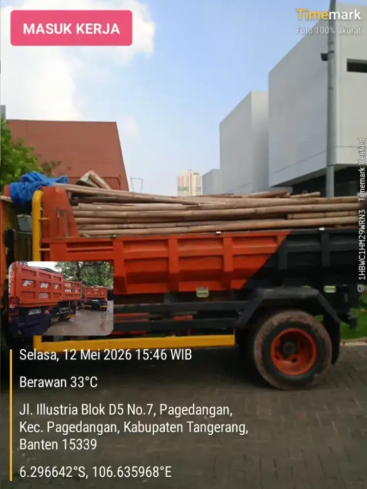 Jasa buang puing dan pengurugan
