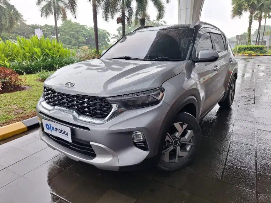 DP MURAH Kia Sonet 1.5 Premiere 5 Seater Bensin-AT 2021 Abu-Abu CDFGB