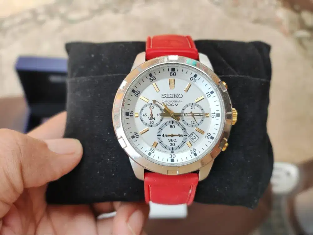 Jam Tangan Seiko Cal 4T53 Chronograph