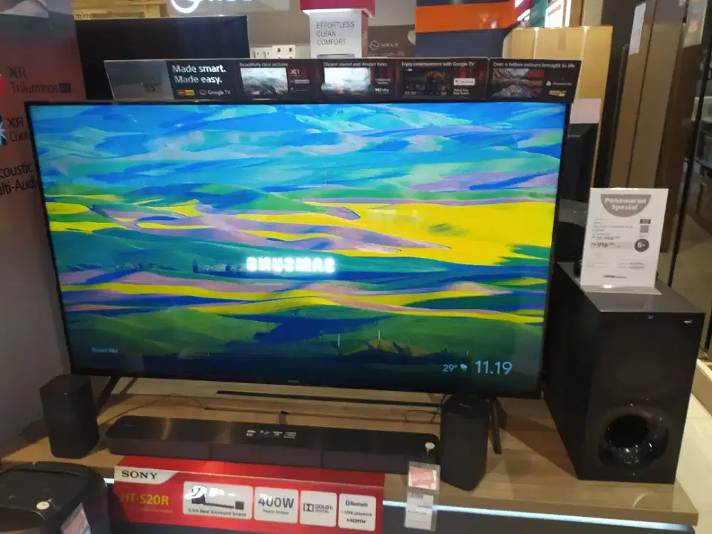 SONY LED TV GOOGLE 4K 55
