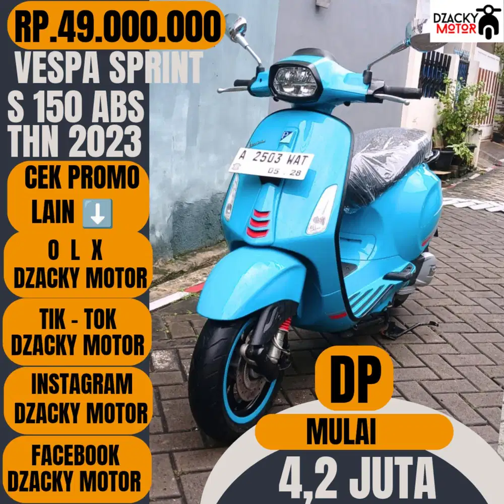 VESPA SPRINT S 150 ABS 2023 SECOND LIKE NEW