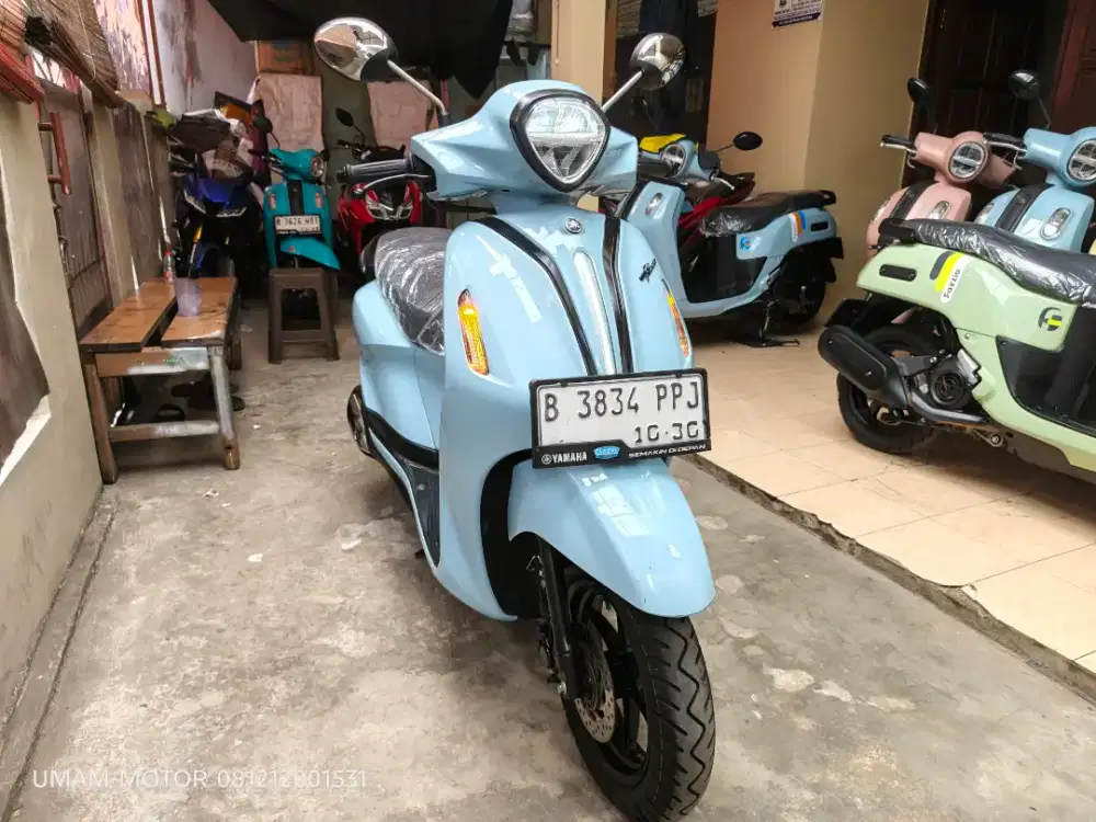 KM 5K YAMAHA GRAND FILANO 2025 BLN 10 BS TT 2024 DI CILEDUG HARGA PAS