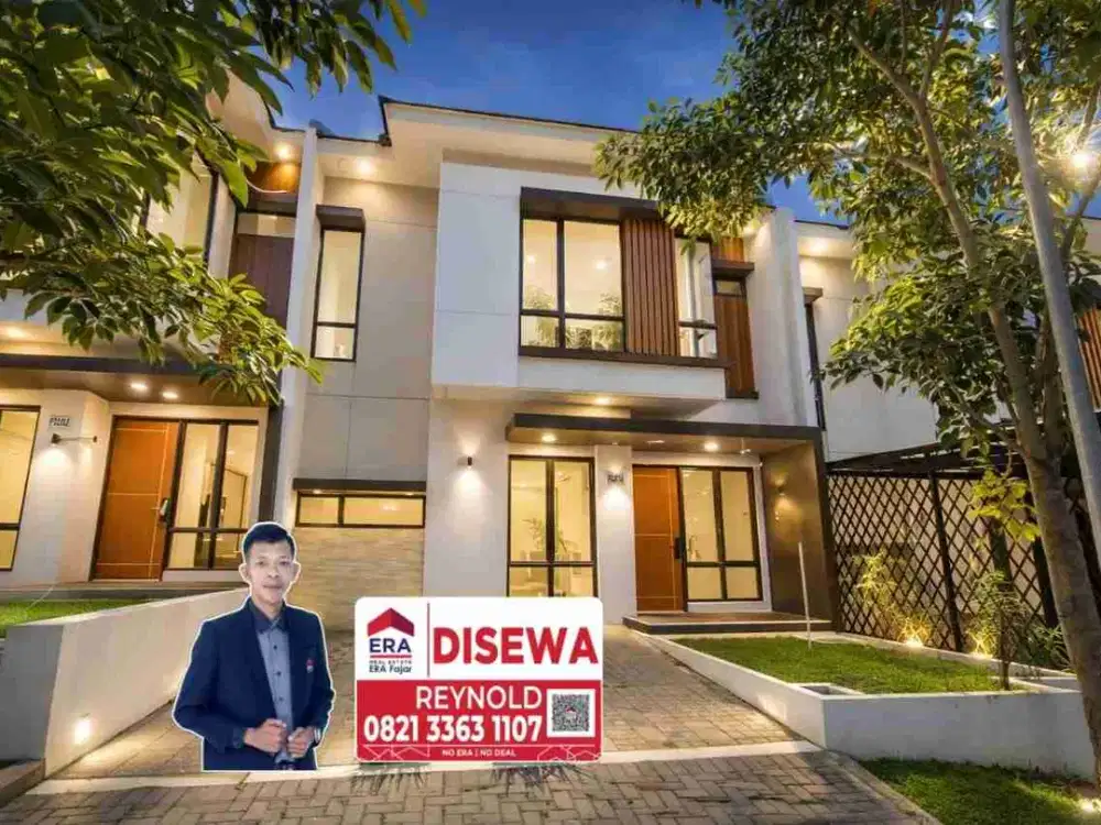 Di Sewa  Rumah  2 lantai Minimalis siap Huni di citra sentul raya 
cluster danube