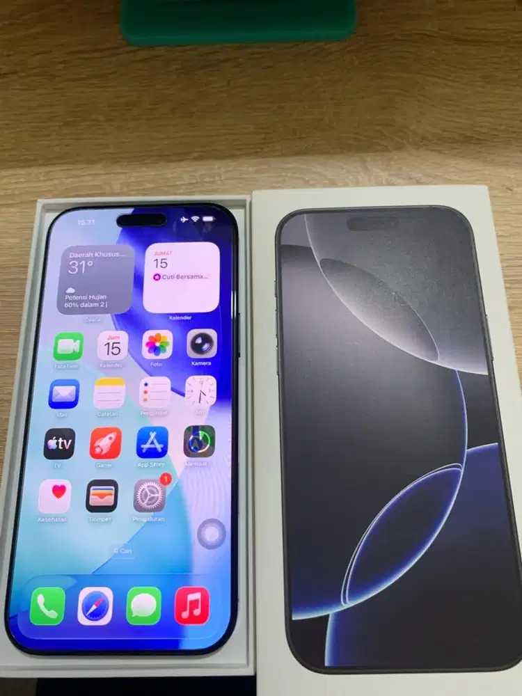 IPHONE 16PM 256GB IBOX GARANSI ON
