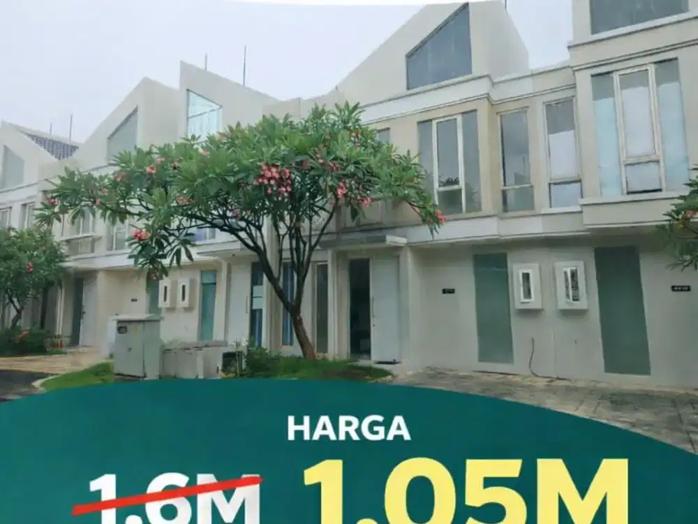 Dijual Rumah 2 Lantai Murah Turun Harga di Grand Pakuwon Adelaide
