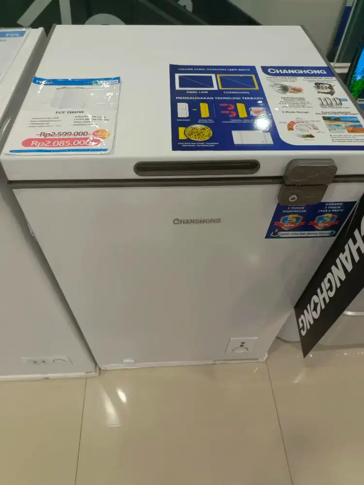 Kredit frezerbox Changhong FCF 136DW tanpa DP dan ADM