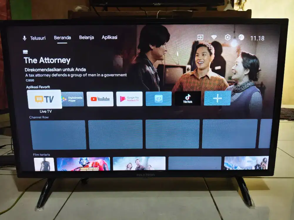 Tv android merek Polytron 32 inc
