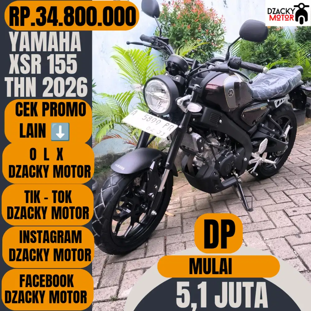 YAMAHA XSR  2026 SECOND LIKE NEW