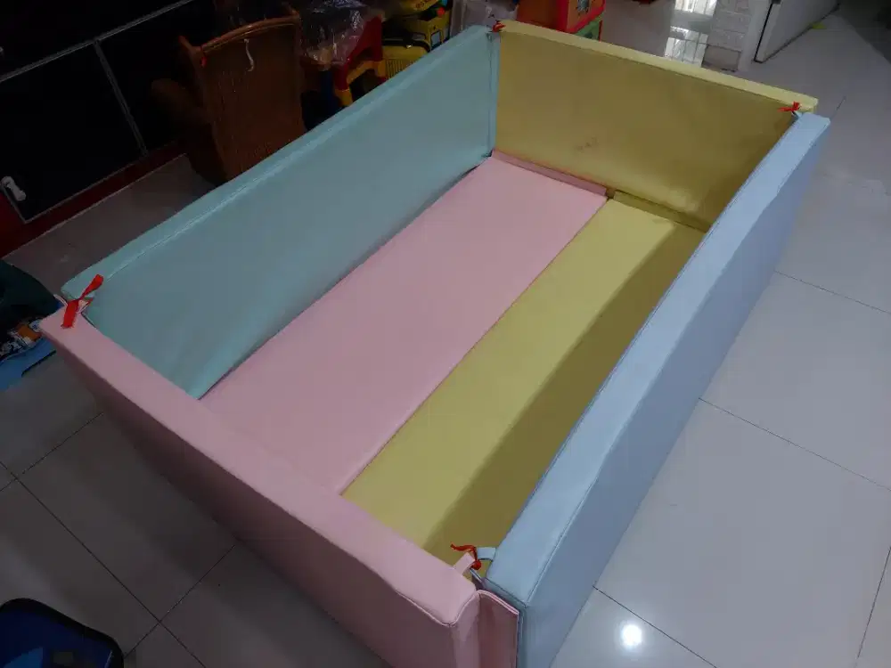 MURAH POL BOX BABY 1,5x1m LUMBAA PLAYMATTE + DOS SiapPakai BUKTIKAN