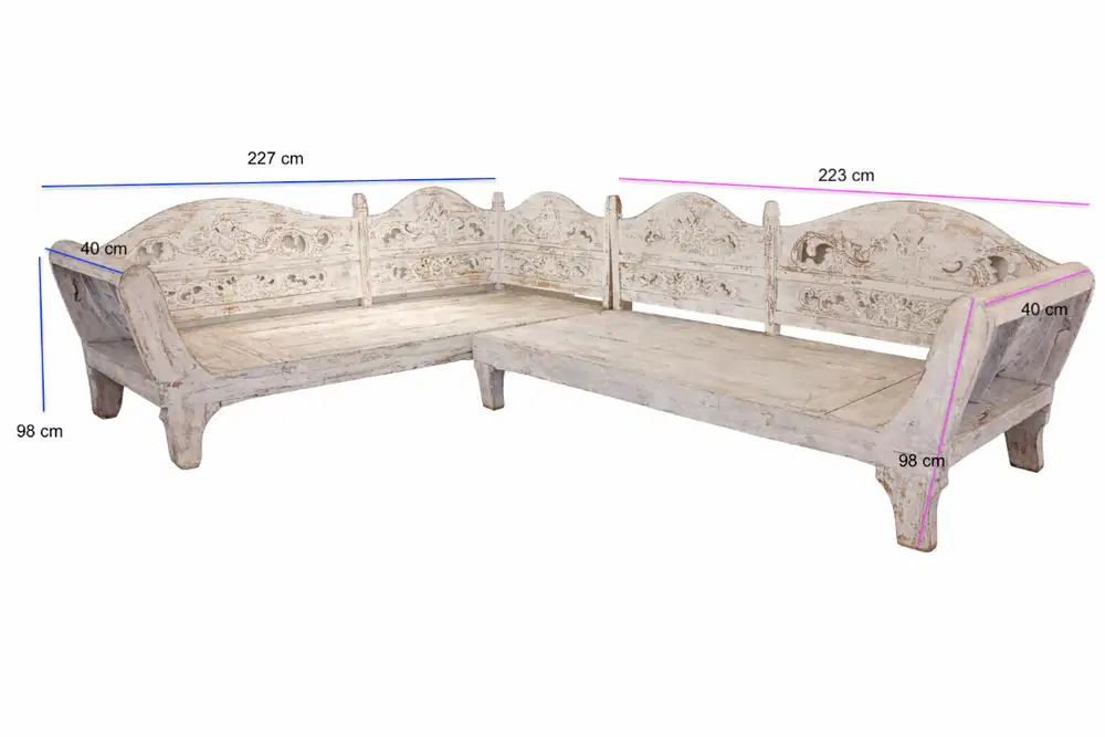Sofa Kayu Rustic