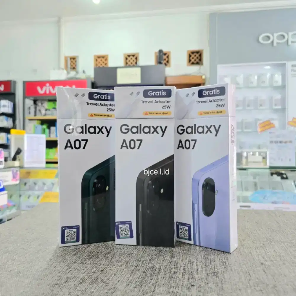 Samsung A07 4/64 Hitam