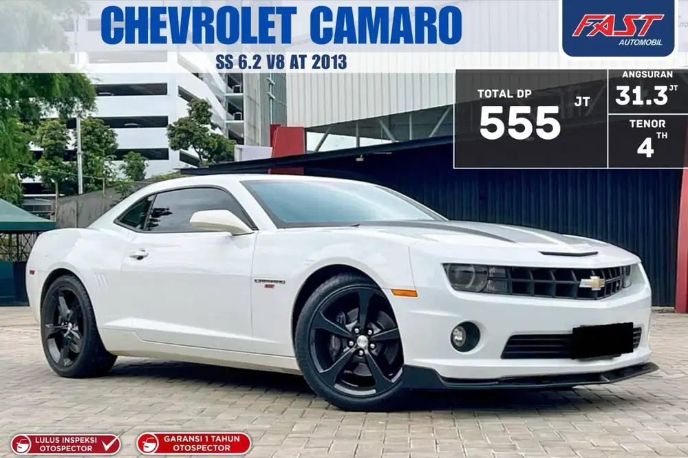 LOW KM 24RB GARANSI 1TH PAJAK PANJANG CHEVROLET CAMARO SS 2013 ANTIK