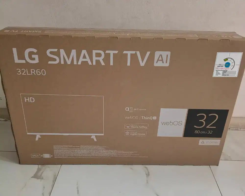 LG Smart TV AI 32 inch BARU