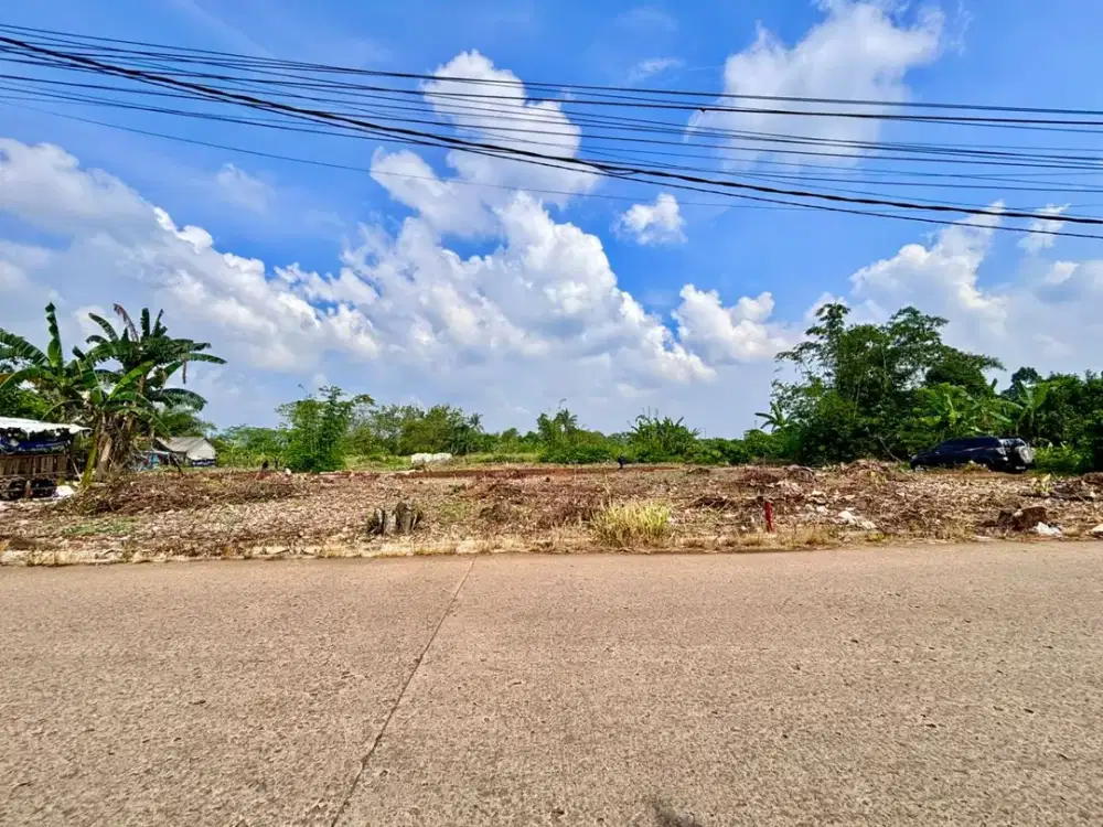 Miliki Tanah Kavling SHM 1Jutaan/m - Lokasi Strategis Dekat Stasiun Jatake & Tol Legok