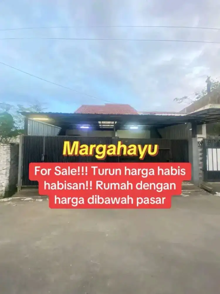 Hot deal!!! Rumah di Margahayu dengan luas tanah 171 hanya 1M