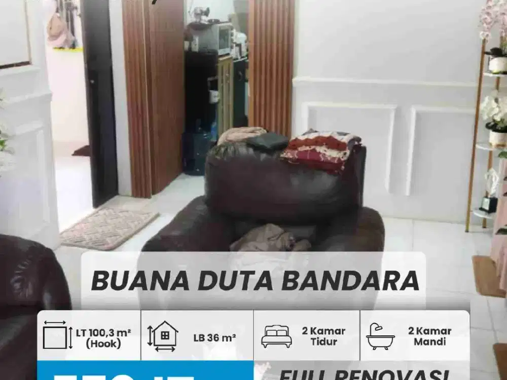 DIJUAL RUMAH BUANA DUTA BANDARA, BATAM