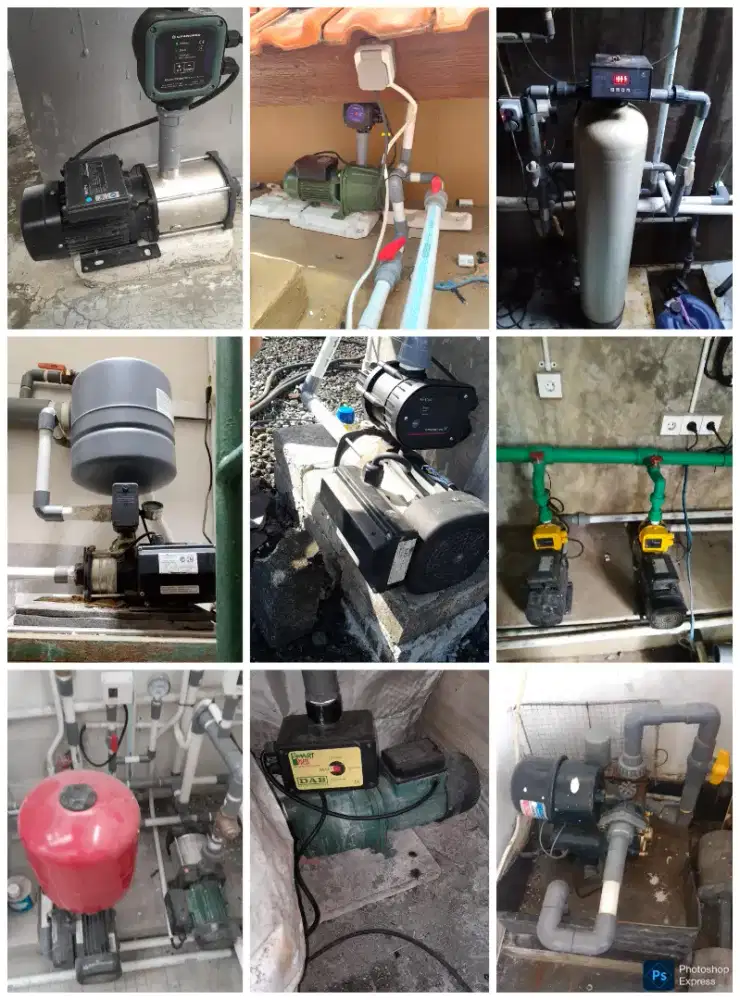 Service pompa air tukang pompa air tukang ledeng perbaikan pipa bocor