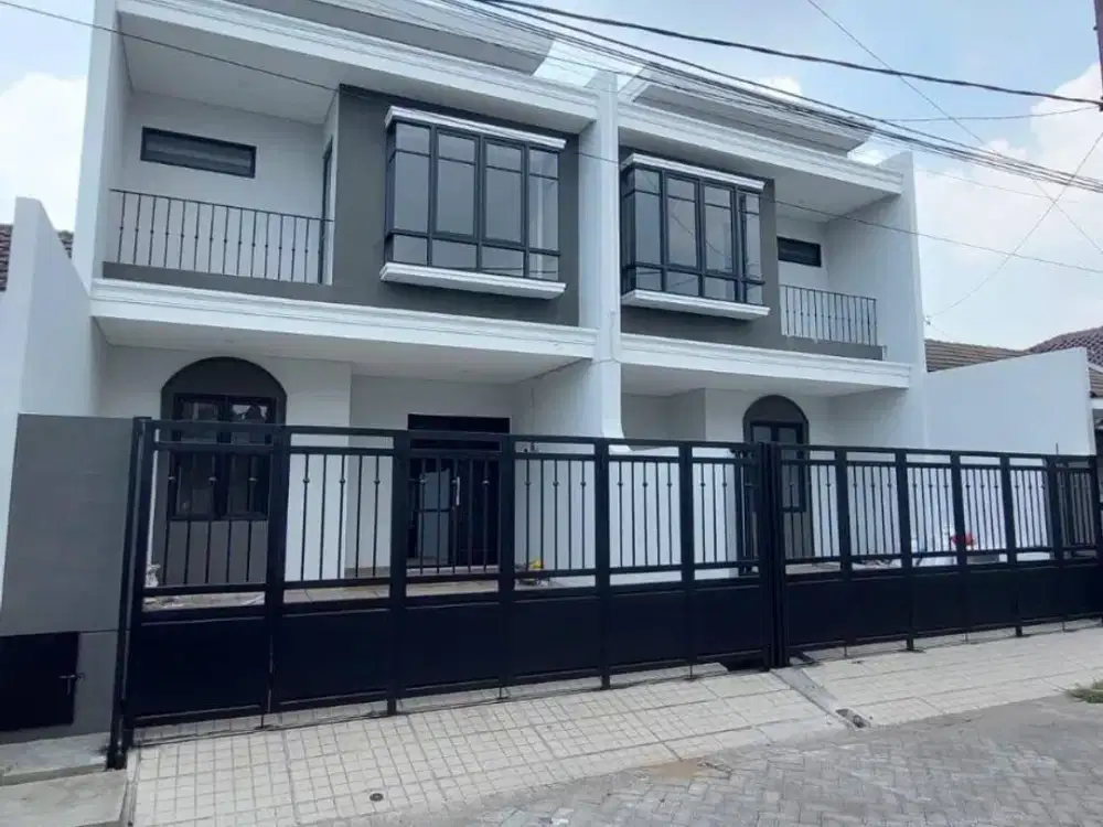 Rumah New Gress 2 Lantai di Pondok Tjandra_Row Cluster Besar