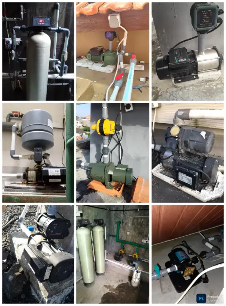 Tukang pompa service pompa air plumber bali service pipa bocor
