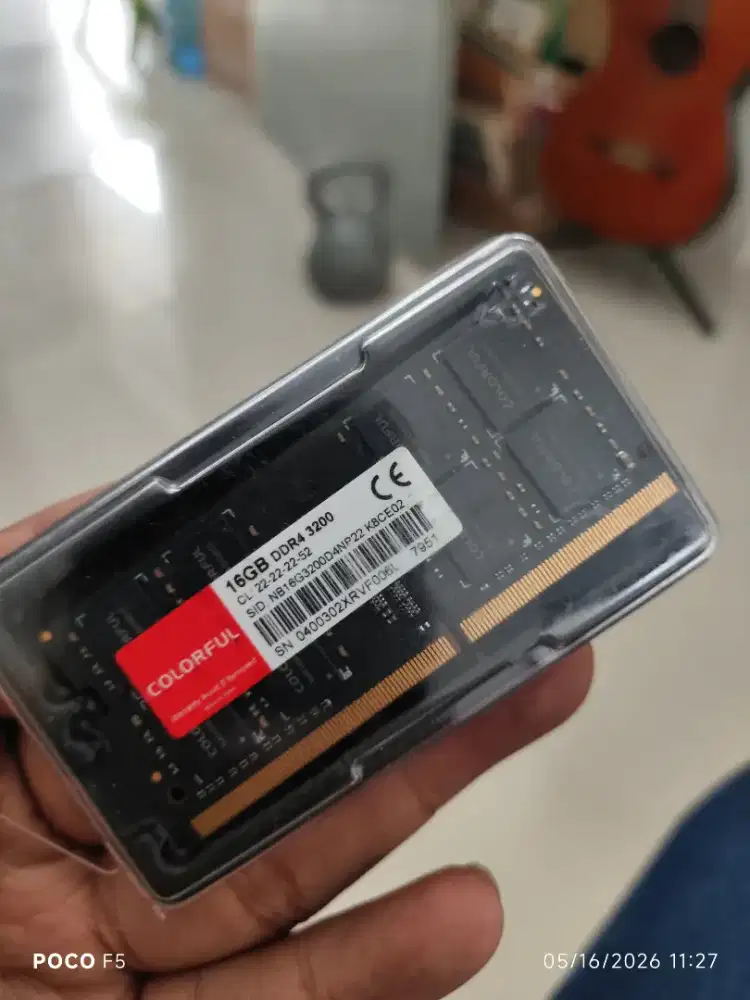 Preloved Sodimm DDR4 Colorful Ram Laptop Mini PC 16GB 1 keping PC3200