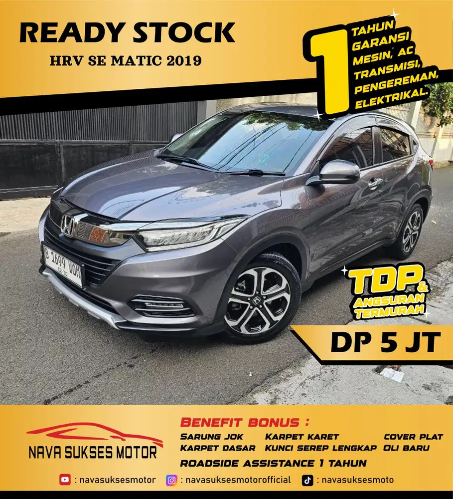TDP 5 JUTA - HRV SE MATIC 2019