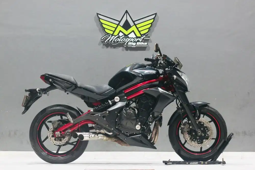 Kawasaki er6n Red Casis 650 ABS like new  mesin sehat torsi jambak bro