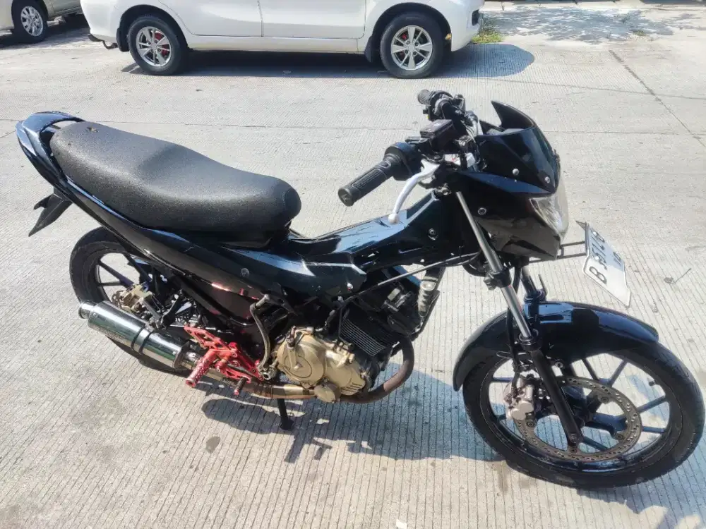 SUZUKI SATRIA FU 150 FACELIFT TH 2015 GRESS STATER HIDUP PAJAK DKI